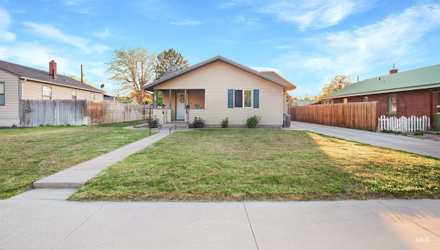view of bungalow