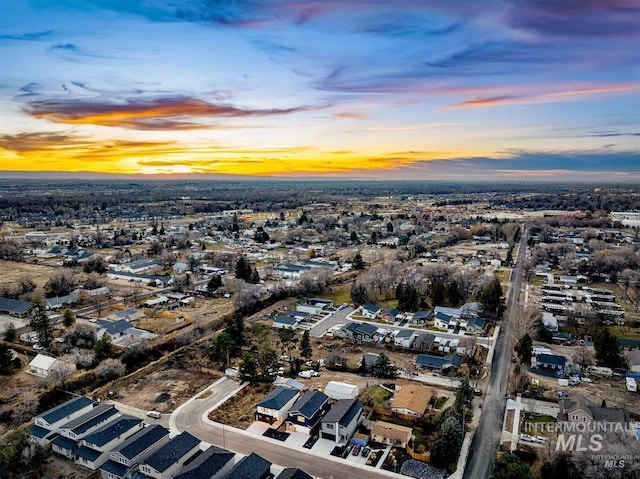 aerial view