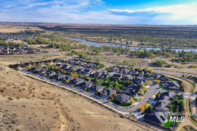 5826 E Playwright St, Boise, ID 83716 - aerial view of property and surrounding area with nearby suburban area