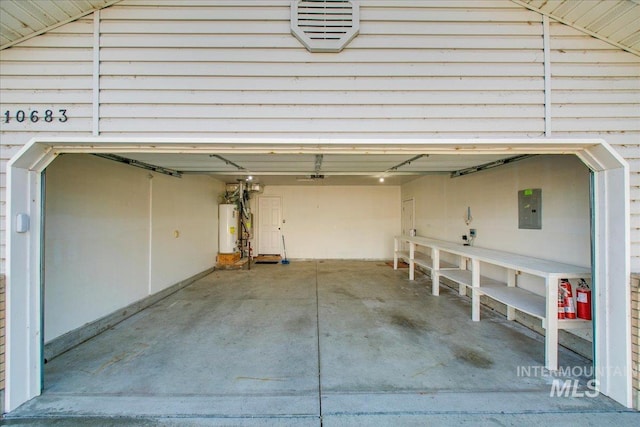 10683 W Capella St, Star, ID 83669 - garage featuring electric panel and gas water heater