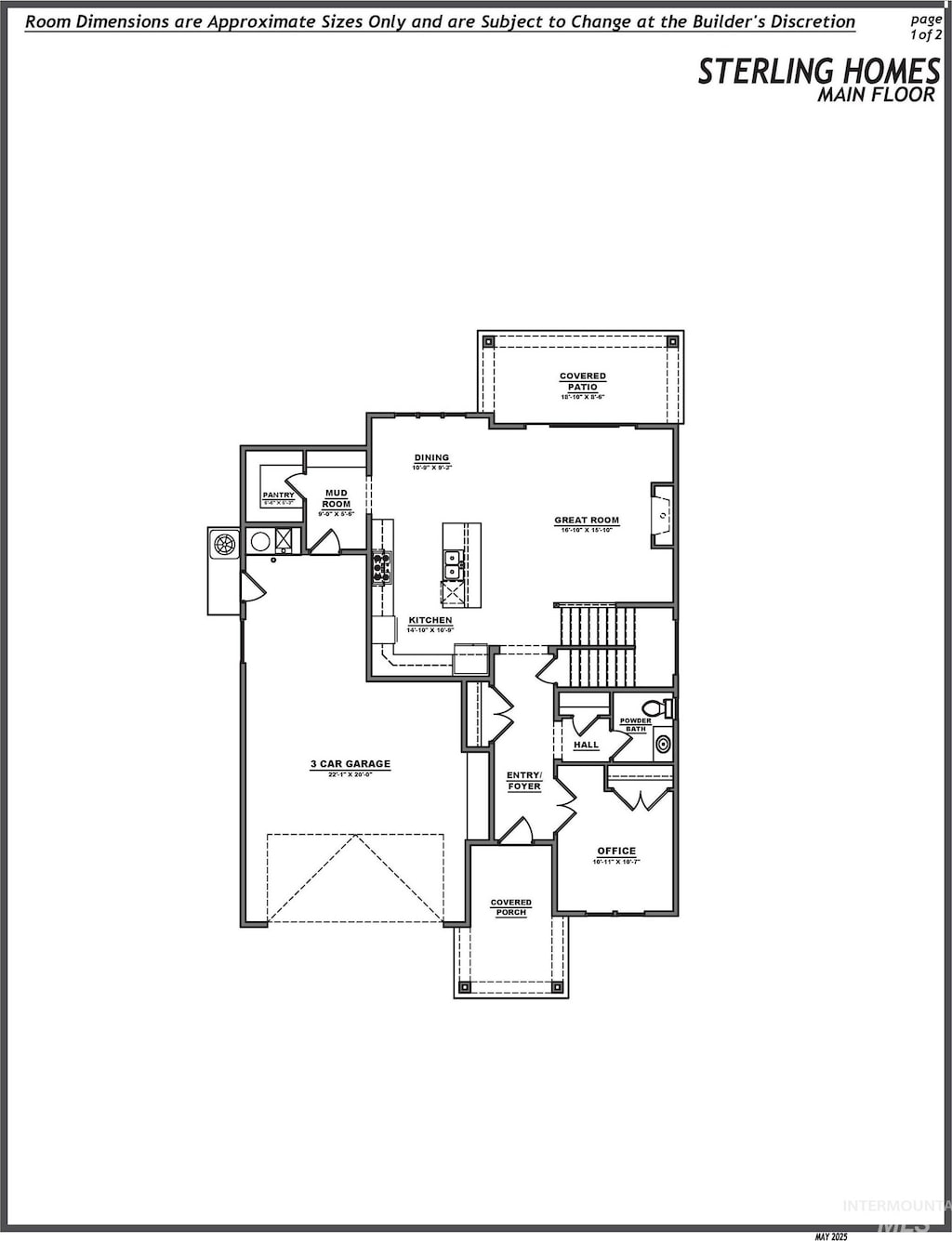 453 N Hiltonhead Way, Eagle, ID 83616 - home floor plan