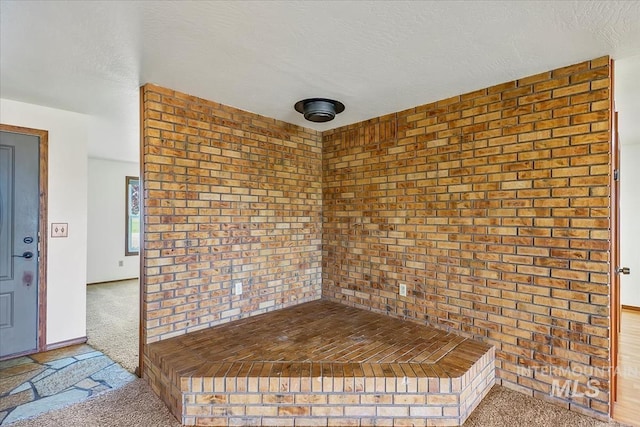 16476 Ustick Rd, Caldwell, ID 83607 - detailed view of carpet and brick wall