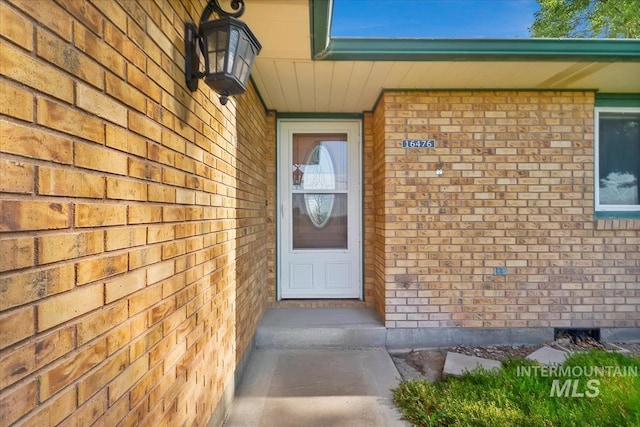 16476 Ustick Rd, Caldwell, ID 83607 - property entrance with brick siding