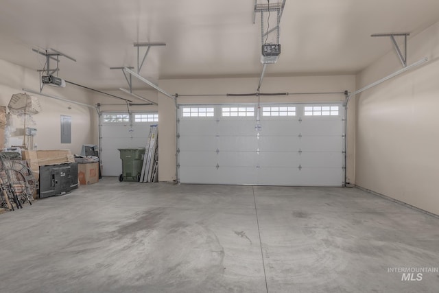 420 Poppy St, Fruitland, ID 83619 - garage featuring a garage door opener and electric panel