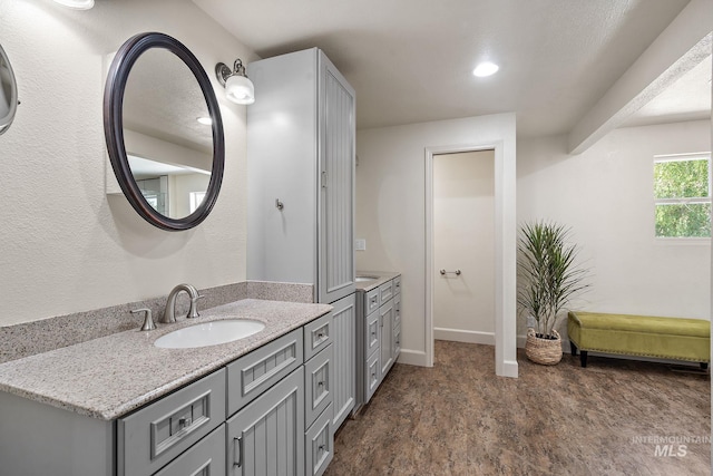 4545 N Columbine St, Boise, ID 83646 - bathroom featuring vanity and recessed lighting