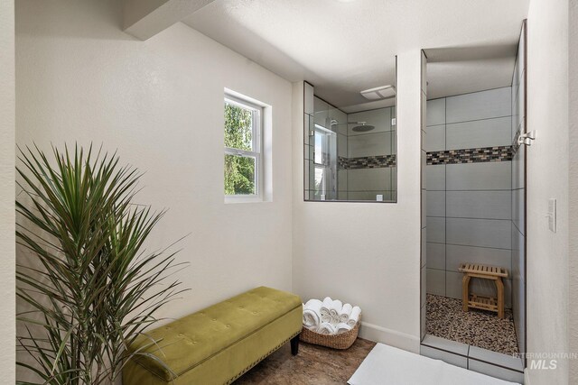 4545 N Columbine St, Boise, ID 83646 - bathroom with walk in shower and baseboards