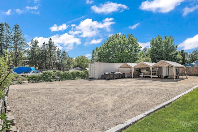 4545 N Columbine St, Boise, ID 83646 - view of yard with a carport