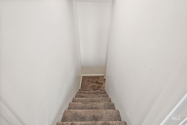 1452 E Pistioa Dr, Meridian, ID 83642 - stairs featuring carpet floors