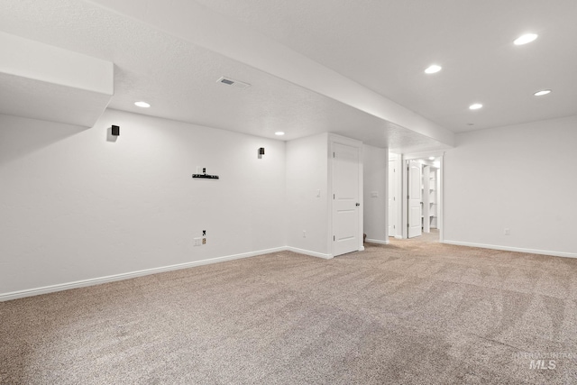 1452 E Pistioa Dr, Meridian, ID 83642 - empty room featuring light colored carpet and recessed lighting
