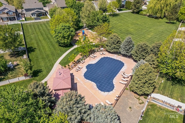 1452 E Pistioa Dr, Meridian, ID 83642 - bird's eye view