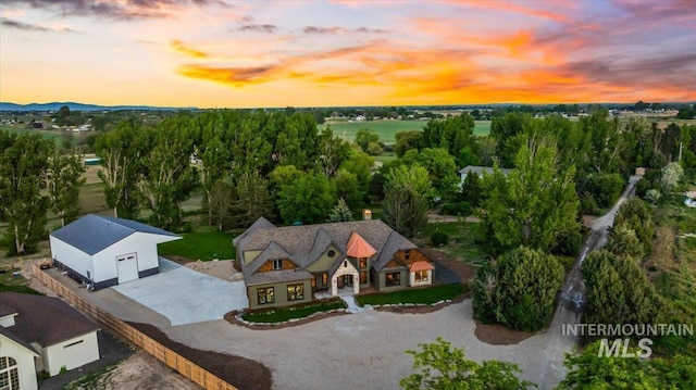 25580 Gooseberry Ln, Caldwell, ID 83607 - aerial view of property and surrounding area