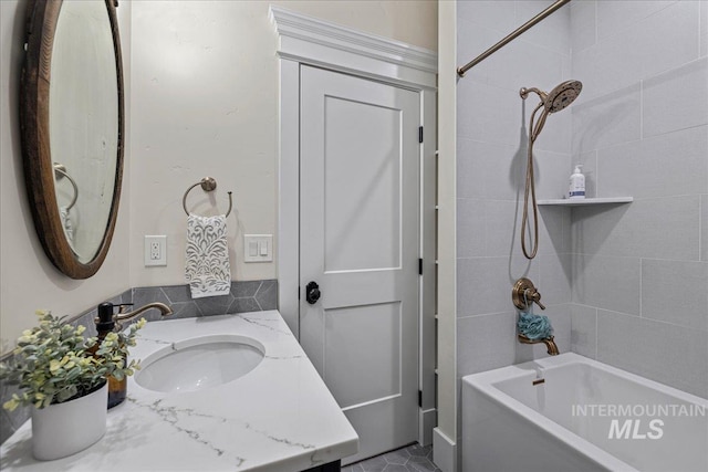 25580 Gooseberry Ln, Caldwell, ID 83607 - full bath with shower / tub combination and vanity