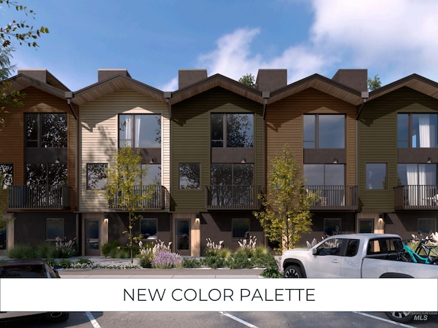 317 N River St Unit 3, Hailey, ID 83333 - view of building exterior with uncovered parking