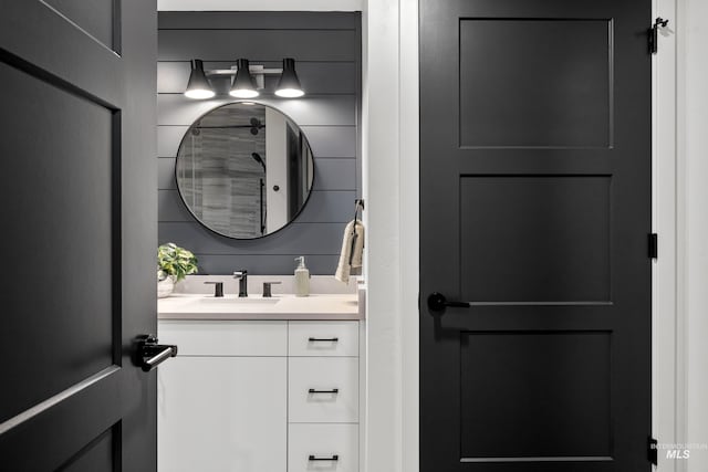 1620 W Bannock St # 303, Boise, ID 83702 - bathroom with vanity and a shower