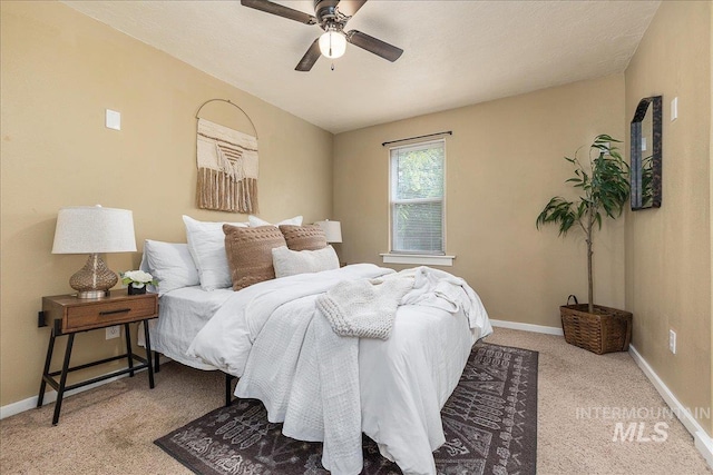 723 4th Ave N, Nampa, ID 83687 - carpeted bedroom featuring baseboards and a ceiling fan
