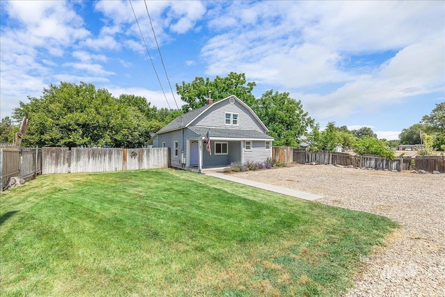 723 4th Ave N, Nampa, ID 83687 - rear view of property featuring a fenced backyard