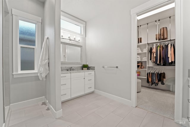 540 E Andes Dr, Kuna, ID 83634 - full bath featuring vanity and a spacious closet