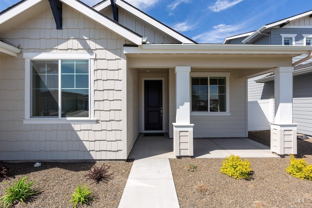 8333 S Updale Ave, Meridian, ID 83642 - property entrance with a porch