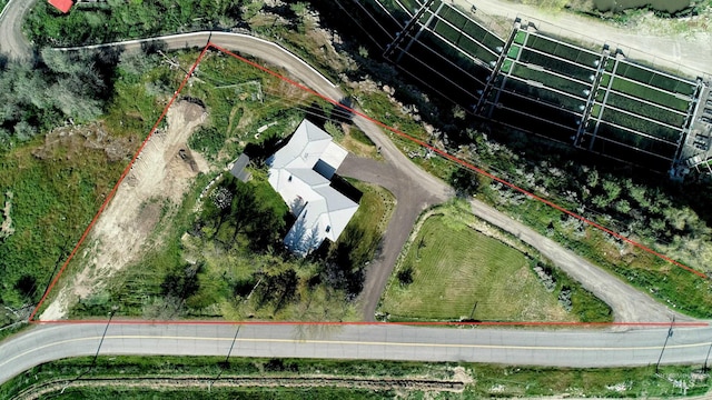 2672 E 4000 N, Twin Falls, ID 83301 - aerial view of property's location featuring property boundaries highlighted