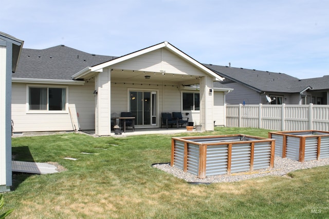 4951 W Torana St, Meridian, ID 83646 - back of property featuring a patio and a shingled roof