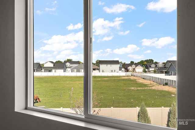 1755 N Crystal Cove Ave, Meridian, ID 83646 - view of yard featuring a residential view and a balcony