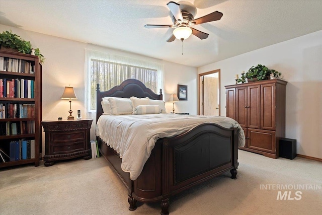 11722 W Jenilyn, Boise, ID 83713 - bedroom with light carpet and a ceiling fan