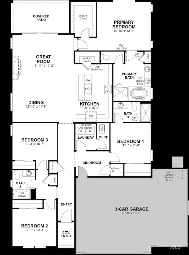 546 Thistle Hills Ave, Middleton, ID 83644 - plan