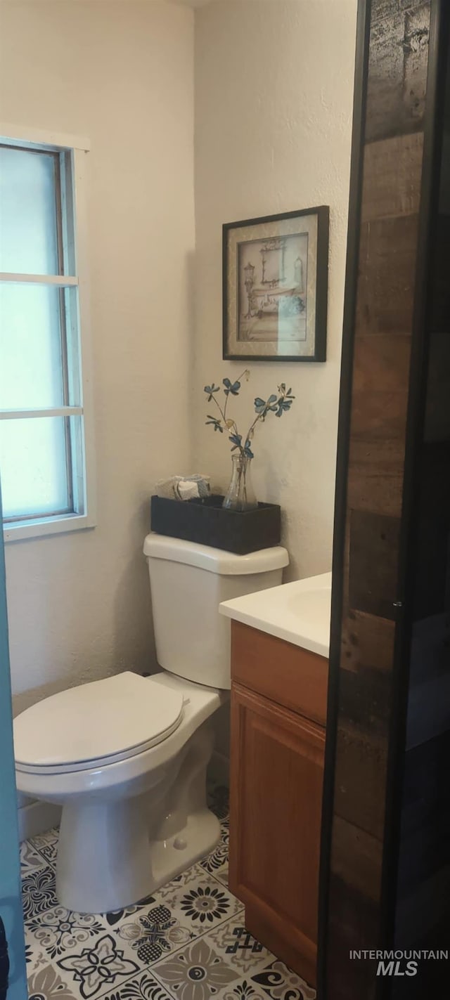 11 Turner Cir, Boise, ID 83716 - bathroom with vanity and tile patterned flooring