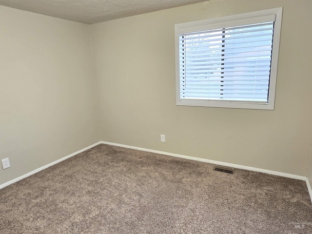 701 Union Ave, Filer, ID 83328 - unfurnished room with carpet floors, a textured ceiling, baseboards, and visible vents