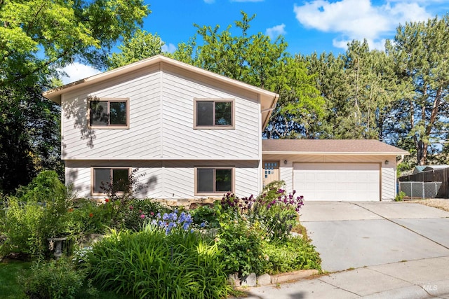 4130 S Ticonderoga Way, Boise, ID 83706 - view of front facade with driveway and an attached garage