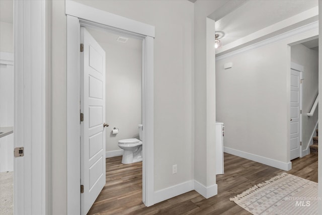 6413 E E Path, Nampa, ID 83687 - corridor with wood finished floors and baseboards