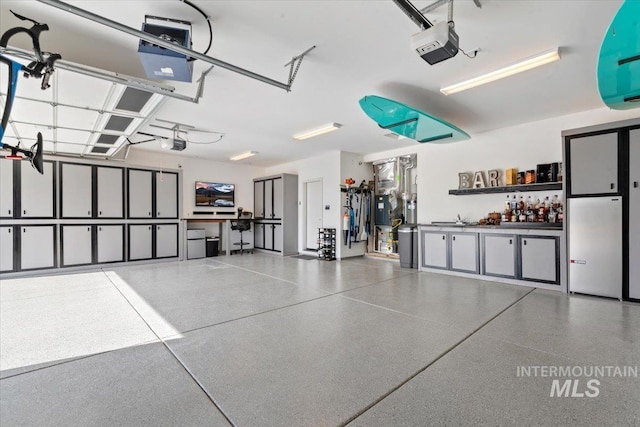 203 S Fusion Ave, Kuna, ID 83634 - garage with a garage door opener