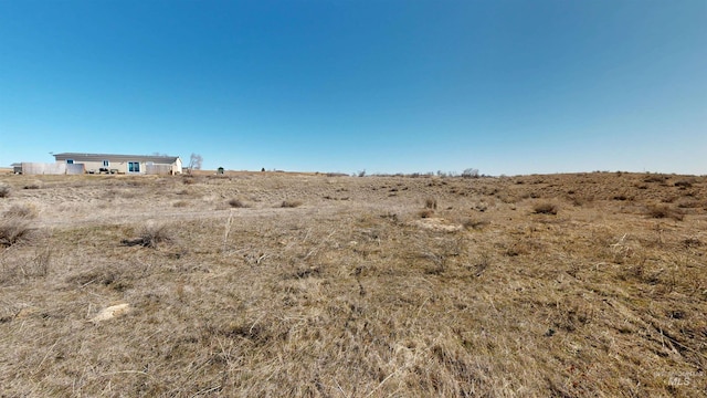 view of landscape featuring a rural view