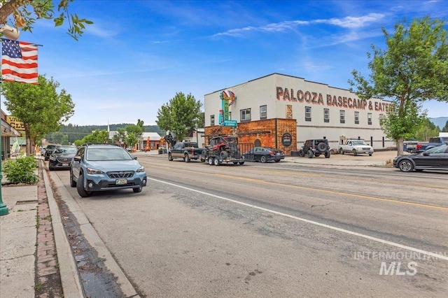 403 Antonette Cir, Cascade, ID 83611 - view of asphalt street with sidewalks, curbs, and street lighting