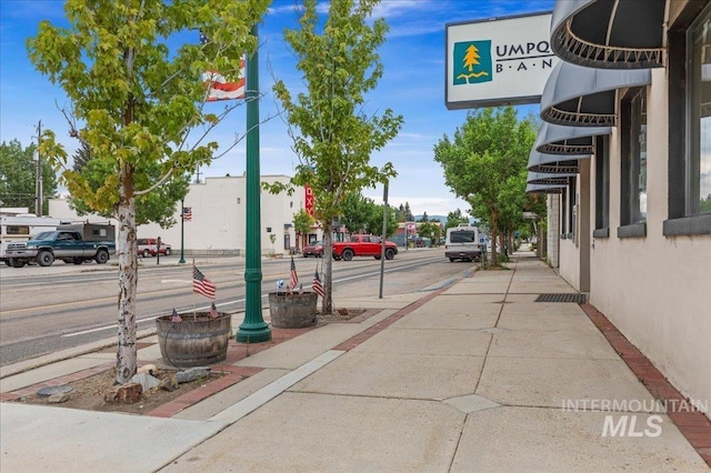 403 Antonette Cir, Cascade, ID 83611 - view of asphalt road with sidewalks