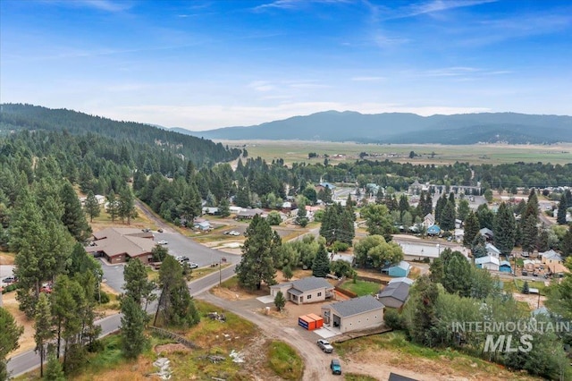 403 Antonette Cir, Cascade, ID 83611 - aerial view of residential area with mountains