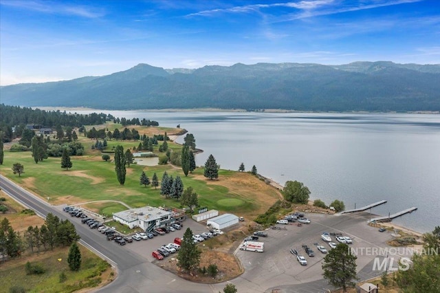 403 Antonette Cir, Cascade, ID 83611 - aerial view of a water and mountain view