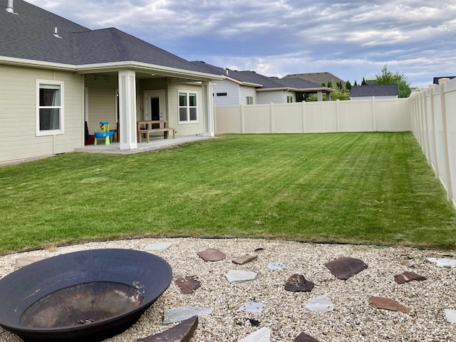 1983 Prospector Way, Twin Falls, ID 83301 - view of yard featuring a patio area
