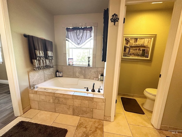 3195 N 3526e, Kimberly, ID 83341 - full bath featuring toilet, a bath, baseboards, and tile patterned flooring