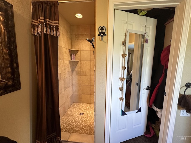3195 N 3526e, Kimberly, ID 83341 - bathroom with a shower stall and recessed lighting
