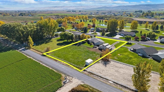 3195 N 3526e, Kimberly, ID 83341 - view of property location with property boundaries highlighted and a water and mountain view