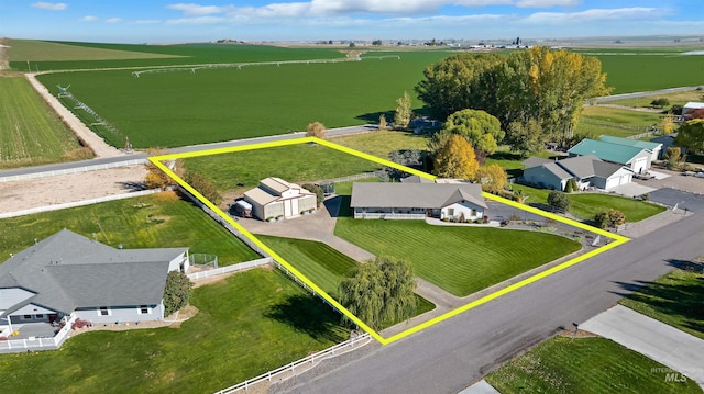 3195 N 3526e, Kimberly, ID 83341 - overview of rural landscape featuring property parcel outlined