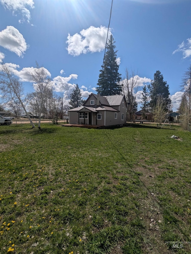 231 Willow Ave E, Fairfield, ID 83327 - view of yard
