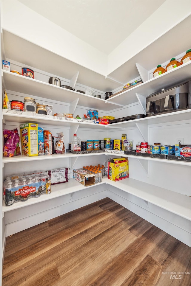 view of pantry