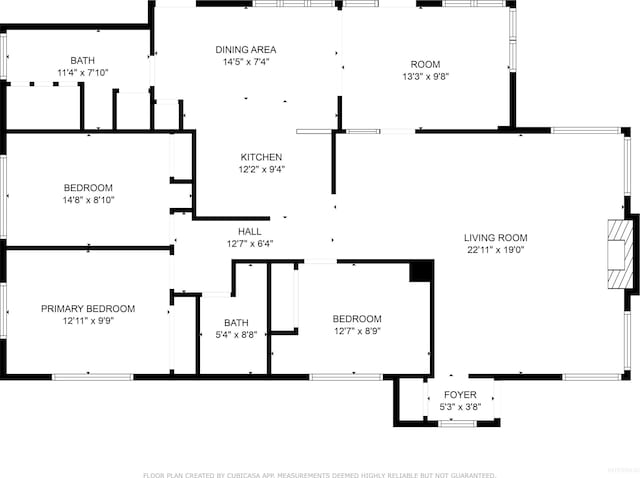 2912 S Harmony Ave, Boise, ID 83706 - room layout