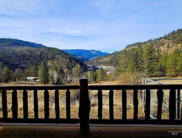 property view of mountains