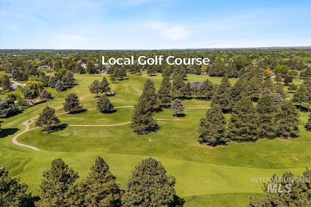 655 N Sevenoaks Ave, Eagle, ID 83616 - aerial view of a golf club