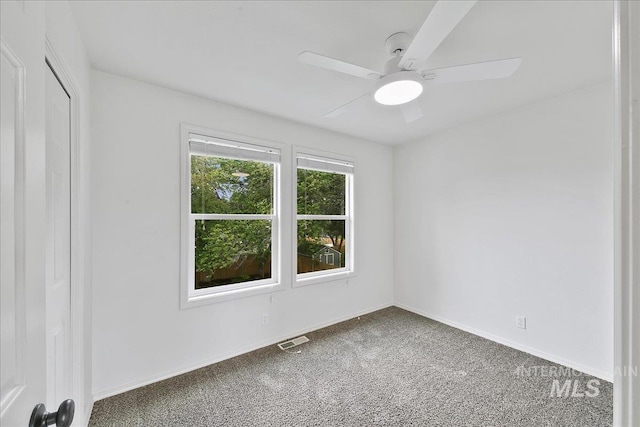 9874 W Whirlaway Ct, Boise, ID 83704 - carpeted spare room with ceiling fan and baseboards