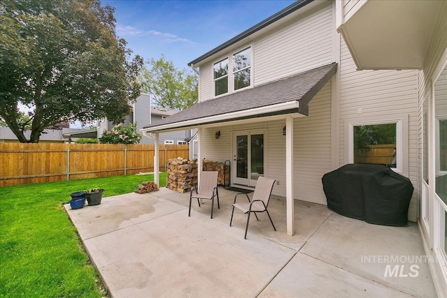 9874 W Whirlaway Ct, Boise, ID 83704 - view of patio with grilling area
