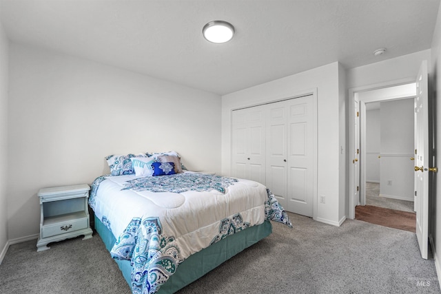 7842 Arlington Dr, Nampa, ID 83687 - carpeted bedroom featuring baseboards and a closet